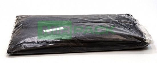 Мешки для мусора 30 литров, 45 мкм, в пачках 500 шт. черные, 2 х слойные до 25 кг. - Вид 3